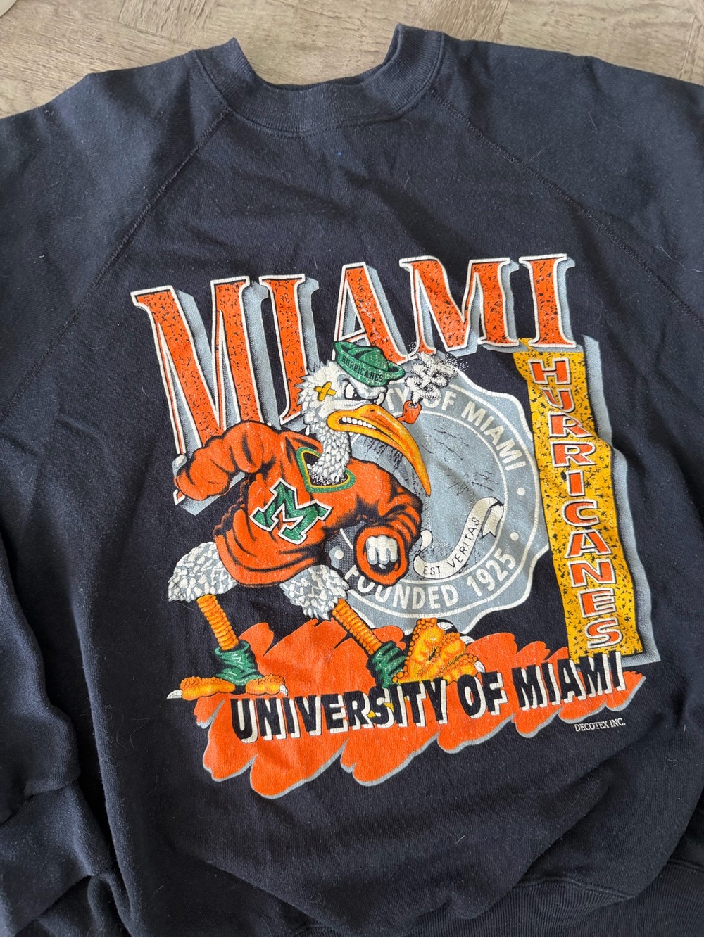Tultex Navy Blue Heavyweight Sweatshirt with Interior Fleece